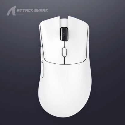 R1 Wholesale Mouse PAW3311 Sensor Ergonomic Computer Mouse Gamer RGB 2.4g+BT Wireless Rechargeable E-sports Game Mouse