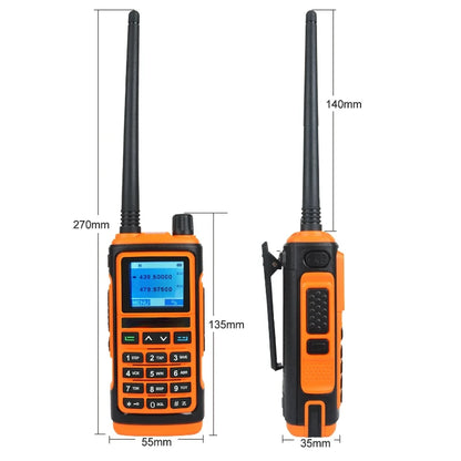 UV-17 Pro VHF Walkie Talkie 136-174MHz; UHF 400-520MHz Dual Band Handheld Analógico FM Wireless set Amador para caça