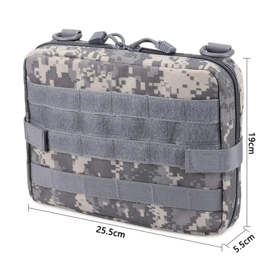 Tactical Molle Military Medical First Aid Kit Multifunctional Camping Hiking Hunting Backpack Accessories Nylon Tool Bag Leedoar