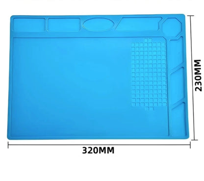 Almofada de reparo Isolamento Estação de solda resistente ao calor Tapete de solda de silicone Almofada de trabalho Plataforma de mesa para estação de solda BGA