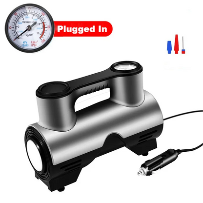 12V air pump for car tires portable air compressor