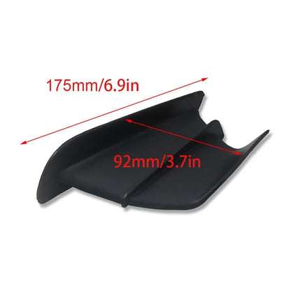 Motorcycle Fixed Wing is Suitable for Yamaha Ducati Kawasaki Modified Side Wing Aerodynamic Spoiler Decorative Accessories Tools Leedoar