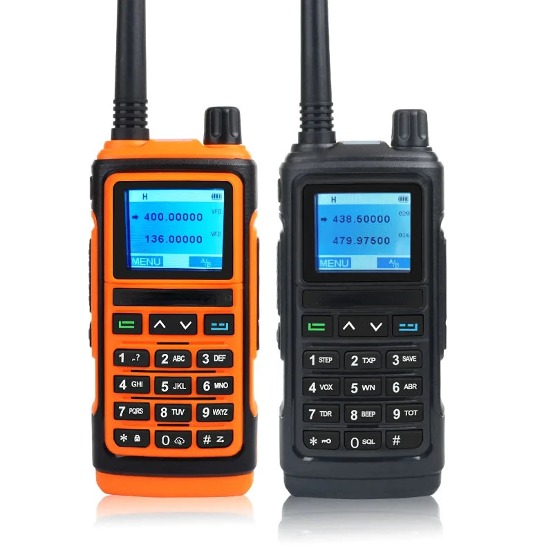 UV-17 Pro VHF Walkie Talkie 136-174MHz; UHF 400-520MHz Dual Band Handheld Analógico FM Wireless set Amador para caça