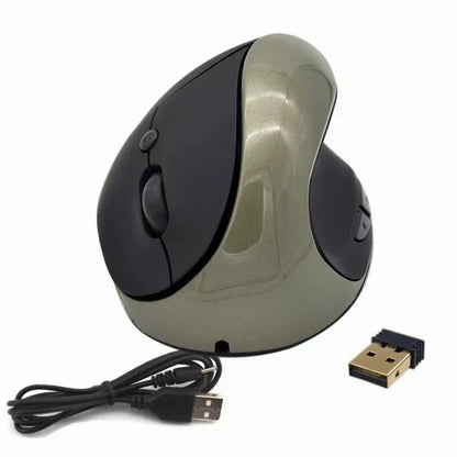 Ratón inalámbrico HYW58 de 1000 a 1200 DPI para ordenador de oficina, gamer, sin cable, 2,4 Ghz, 6D, óptico, 2,4 G, ergonómico, para diestros 