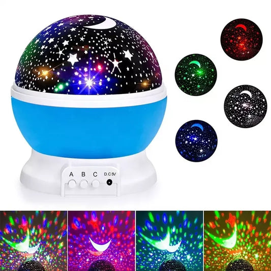 Dream Star Light Colorful Night Light LED Romantic Star Projector Warm Light Table Lamp Super Bright Bedroom Atmosphere Light Leedoar