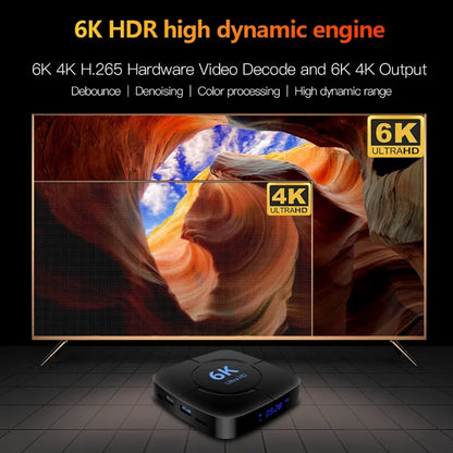 2024 H616 Versão Global H616 Android 10.0 TV Box Assistente de Voz 6K 3D Wifi 2GB 4GB RAM 32G 64G Media Player Caixa de Configuração HD Rápida 