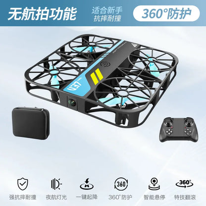 4D-V37 Mini Pocket Drone Altitude Hover Aerial Photograph 2.4G WiFi HD Image Transmission FPV RC Quadcopter Drone with 4K Camera Leedoar