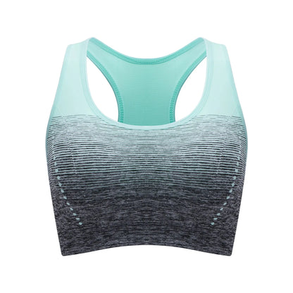 Seamless Sports Bra, Shock-absorbing, Steel Ring Free, Fashionable Vest, Breathable, Quick Drying Yoga Vest, Stress Free Fitness Leedoar