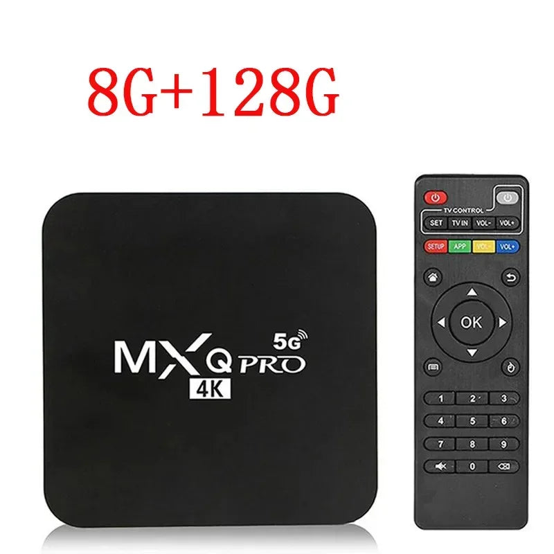 MXQpro RK3229 Android 10.1 Smart TV Box 4K Media Player TV BOX Android 7.1 4GB 32GB 64GB Remote Control TV Set Top Box Leedoar