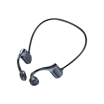 BL09 Bluetooth 5.0 Wireless Headset Sports Stereo headphone Bone Conduction Audio Equipment Outdoor Waterproof with Microphone Leedoar