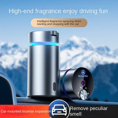 Car Intelligent aromatherapy with LED light Home aromatherapy Fragrance diffuser for home and car Household air Purifier perfume Leedoar