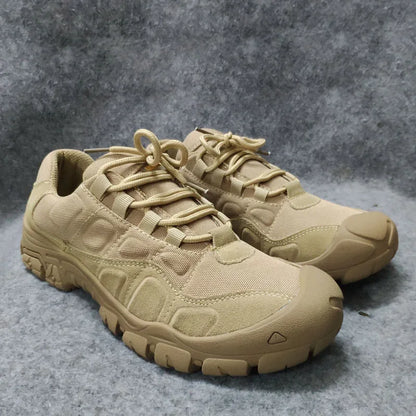 Foreign Trade Original Low-top Military Fan Shoes Men's Outdoor Sports Casual Hiking Shoes Desert Tactical Shoes Leedoar