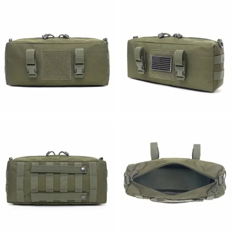 Military Tactics Moore EDC Medical Bag Emergency Assistance Hunting Hiking Belt Pack Accessories Outdoor Sports Hiking Backpack Leedoar