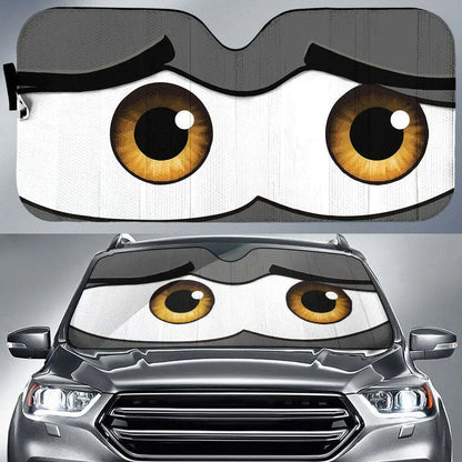 Sunshades Reflector Anti Uv Protector Evil Eyes Custom Car Sunshade Sun Shade Universal Summer 2024hot Sale Leedoar