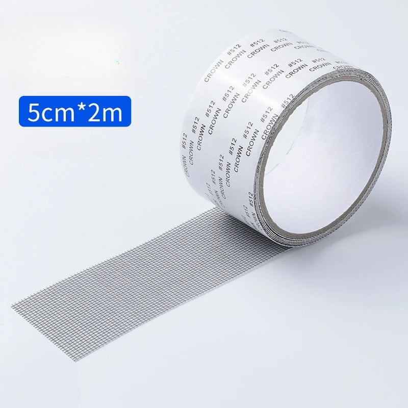 Self-adhesive Window Screen Mosquito Net Repair Tape Window Screen Mesh Sticker Anti-mosquito Window Door Repair Subsidy Tapes Leedoar