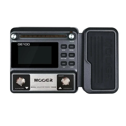 Mooer Ge100 Pe100 Compresor Efectos Sintetizador Pedal de Guitarra Procesadores Multiefectos Pedal Metrónomo 180S Loop Grabación 