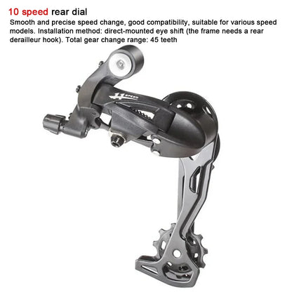 MTB Bicycle Rear Derailleur 7/8/9 10 11  Speed Change Gear for Mountain Bike Back Transmission Mechanical Gear Shifting Device Leedoar