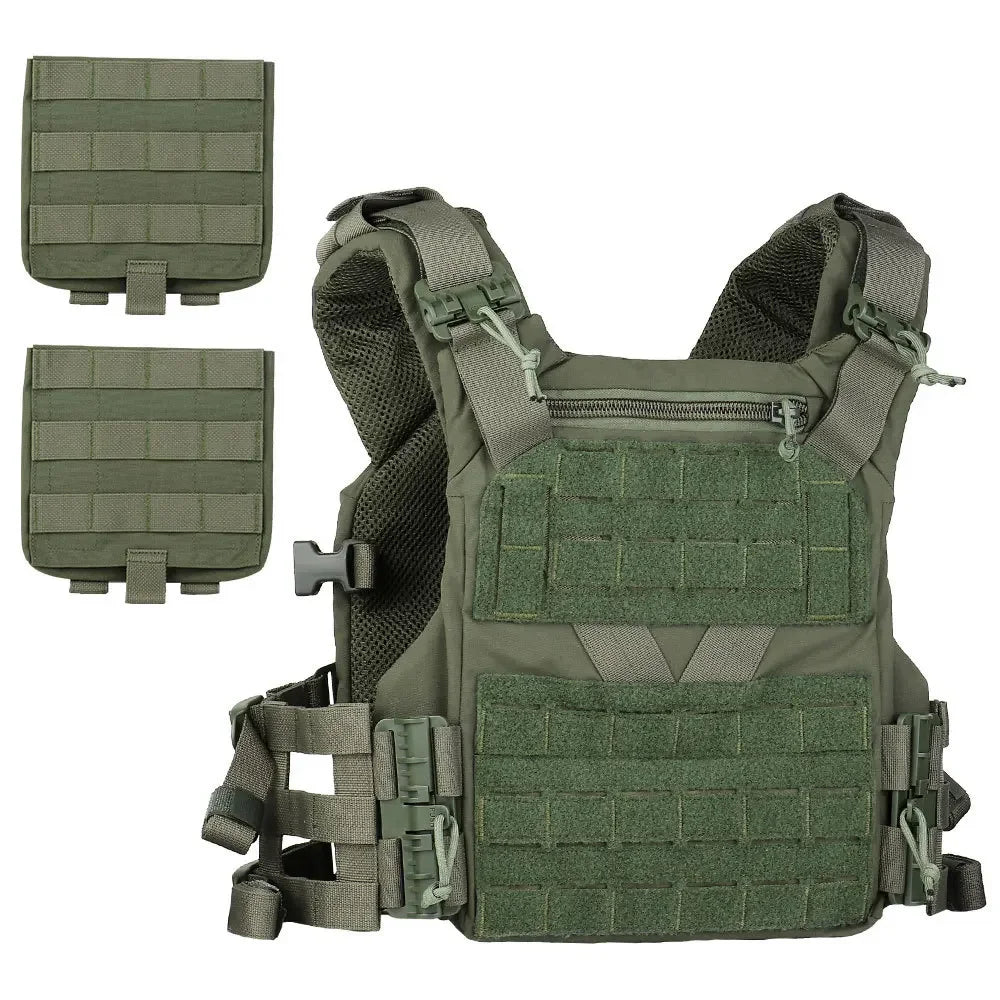 K19 Plate Carrier 3.0 Tactical Vest  Israel Quick Release On/off Cummerbund MOLLE Military Airsoft Gear Fast Adjust Multi-size Leedoar