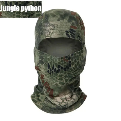 Multicam Tactical Balaclava Military Full Face Mask Shield Cover Cycling Army Airsoft Hunting Hat Camouflage Balaclava Scarf Leedoar