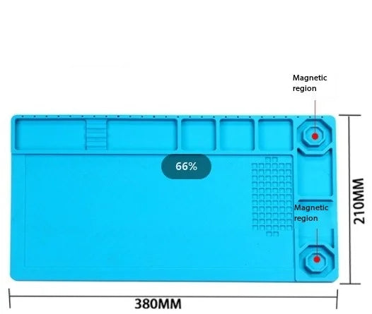 Almofada de reparo Isolamento Estação de solda resistente ao calor Tapete de solda de silicone Almofada de trabalho Plataforma de mesa para estação de solda BGA