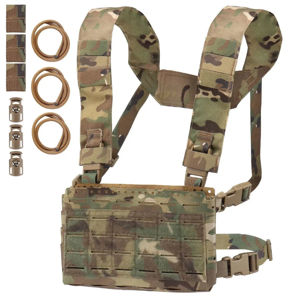 MOLLE MK5 Chest Rig SS MKV  Micro Fight Chassis Placard Hook Loop Airsoft Magazine Pouch Tactical Plate Carrier Vest Equipment Leedoar