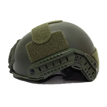 High Quality Anti Impact Fast Helmet Protective Paintball War Game Tactical Helmet Army Air Soft Military CS SWAT Ride Equipment Leedoar