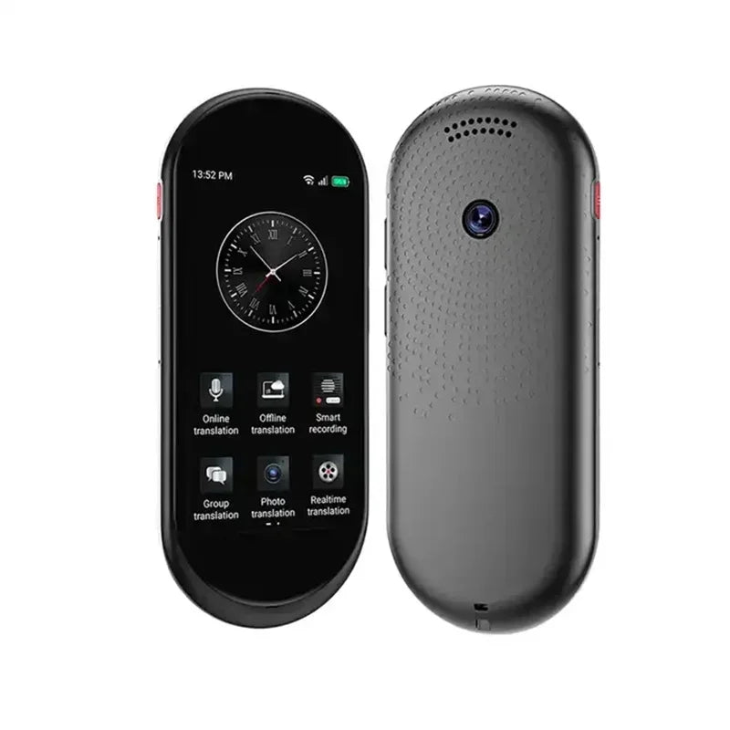 A10 Voice Translator 4.1 polegadas Chat GPT Multi-idioma 4G SIM Dispositivo de tradução inteligente em tempo real para viagens globais Aprendiz 