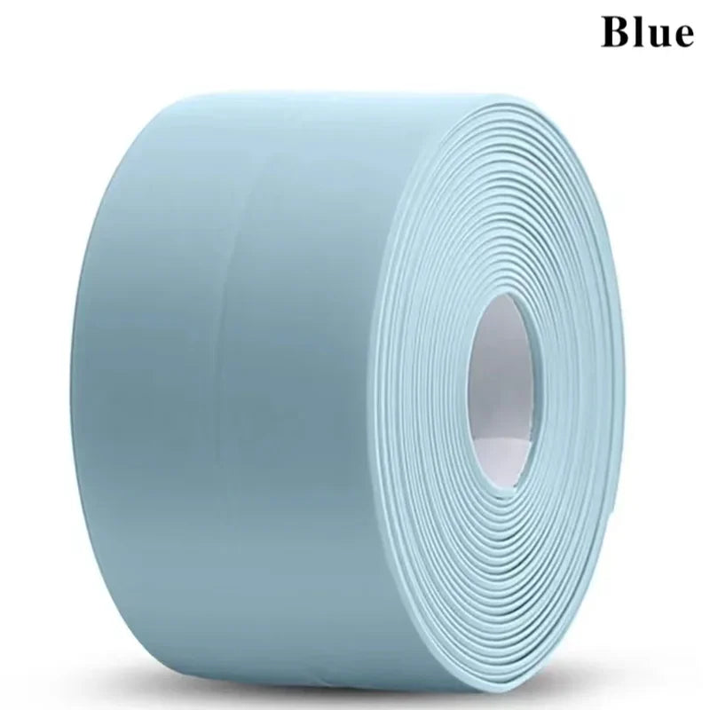 3.2M PVC Waterproof Self-adhesive Wall Sticker Sink Stove Crack Strip Kitchen Bathroom Corner New Sealant Strip Adhesive Tape Leedoar