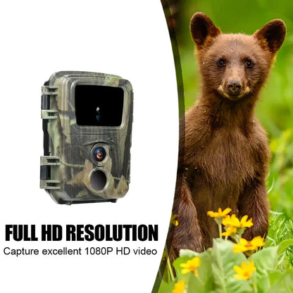 20MP Mini Trail Hunting Camera Wildlife Hunter Cameras Mini600 1080P Forest Animal Camera Photo Trap Surveillance Tracking Leedoar