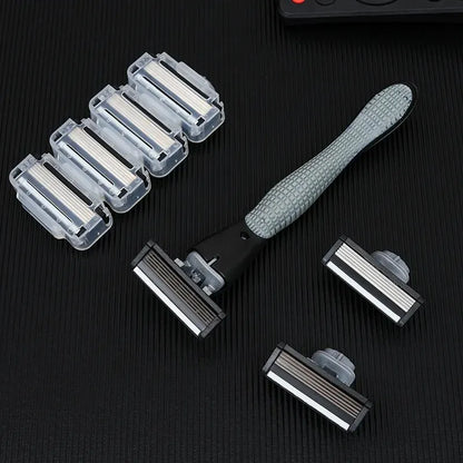 Shaver Brand New Design Men Razor Shaving Five Layer Shaver Reusable Razor Imported Blade