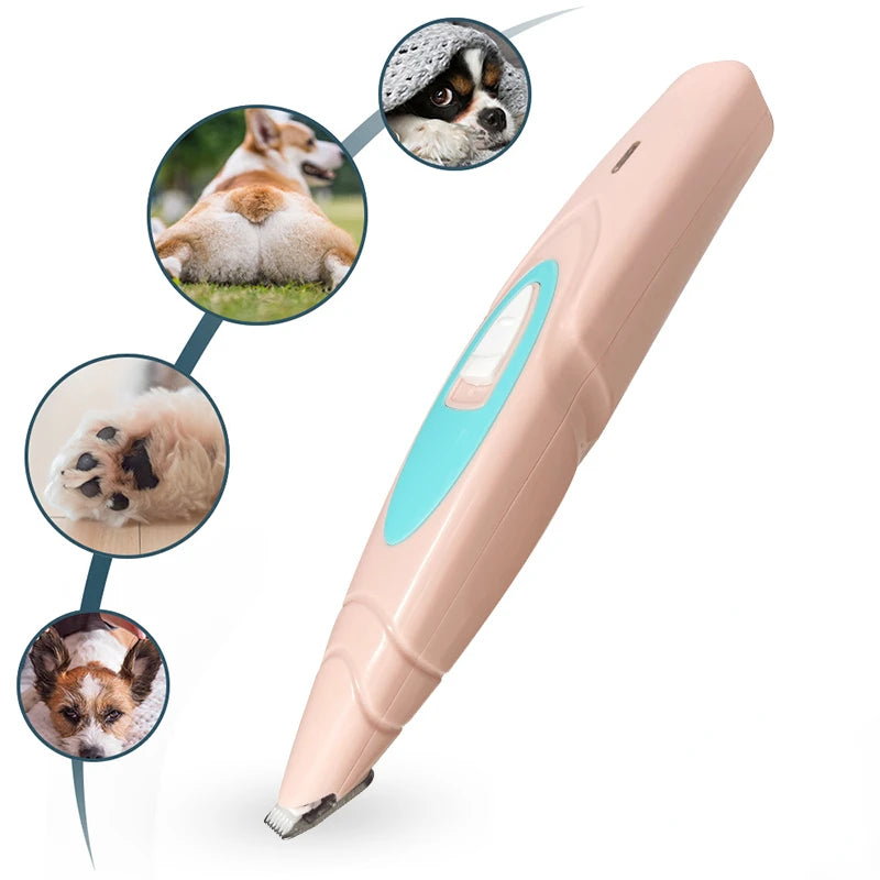 Shaver Pet Electric Hair Trimmer Professional Dog Cat Care Supplies Foot Hair Trimming Artifact Pet Grooming Hairdresser Leedoar