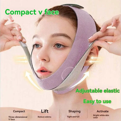 Slimming Face Belt Lifting Double Chin Face Mask Tight But Not Strangling Suitable For All Kinds Of Face Shape Slimming Tool Leedoar