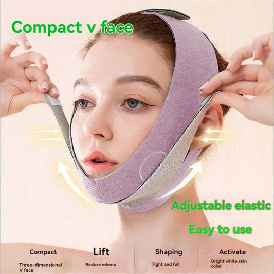 Slimming Face Belt Lifting Double Chin Face Mask Tight But Not Strangling Suitable For All Kinds Of Face Shape Slimming Tool Leedoar