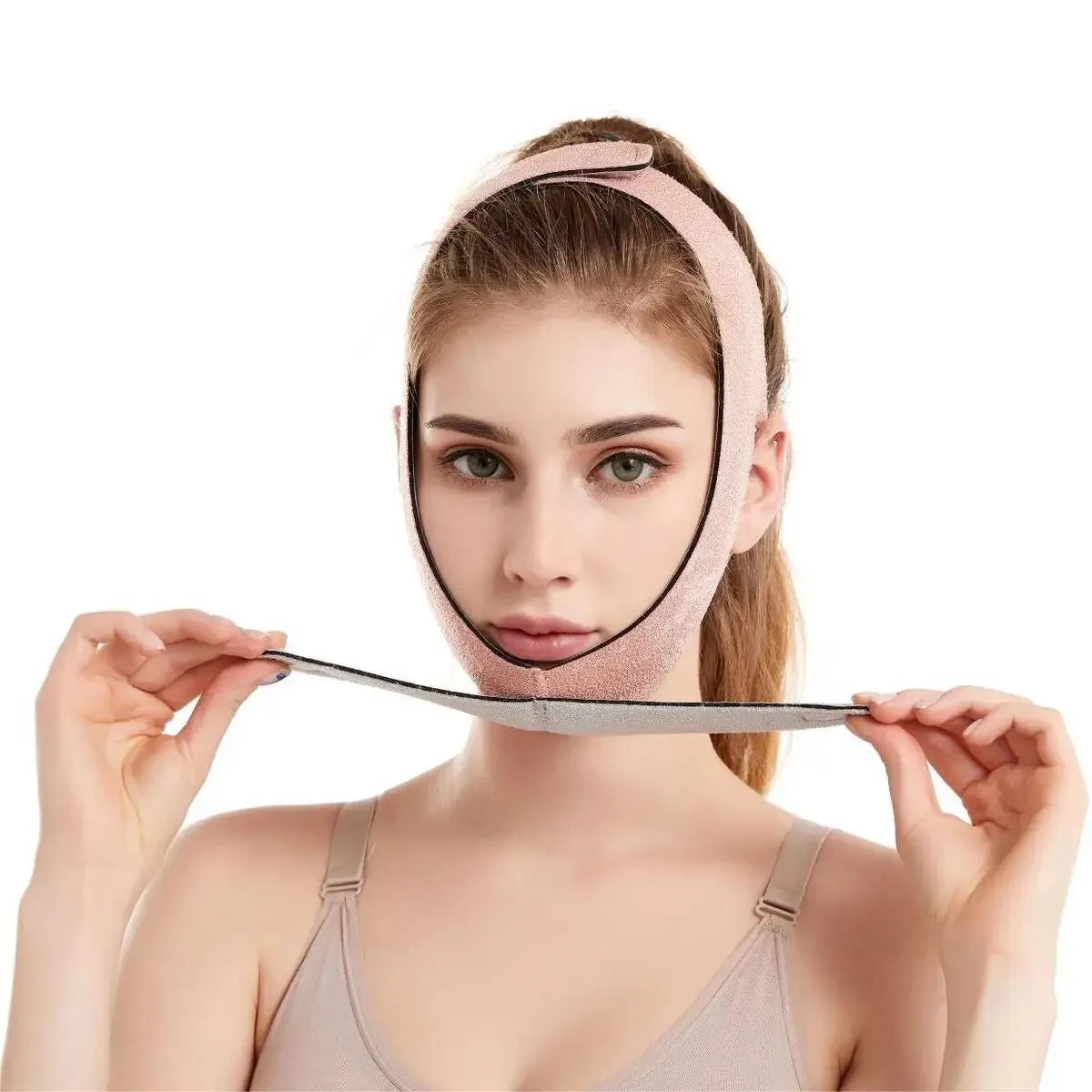 Slimming Face Belt Lifting Double Chin Face Mask Tight But Not Strangling Suitable For All Kinds Of Face Shape Slimming Tool Leedoar