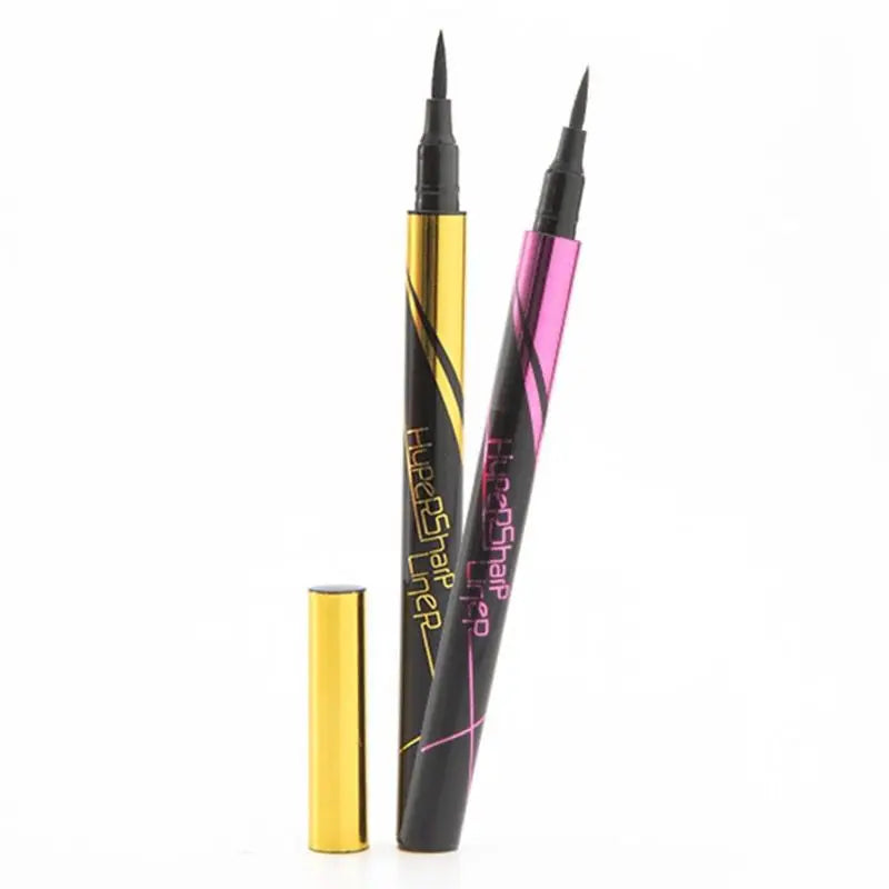 Small Gold Pen Quick Drying Eyeliner Pen Waterproof and Non Smudging Eyeliner Fountain Pen Eyeliner Liquid Pen Makeup Leedoar