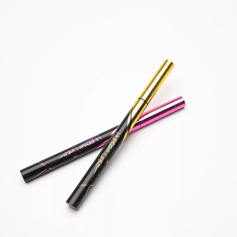 Small Gold Pen Quick Drying Eyeliner Pen Waterproof and Non Smudging Eyeliner Fountain Pen Eyeliner Liquid Pen Makeup Leedoar