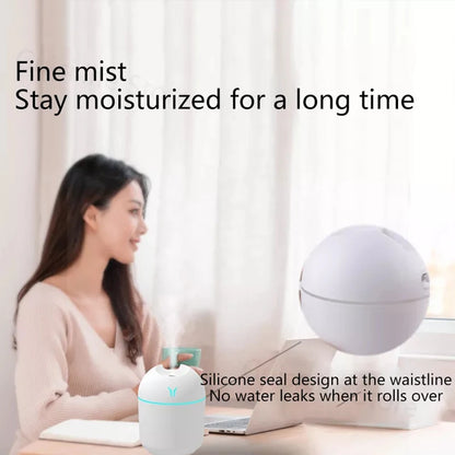 Humidificador pequeño en forma de Y, USB, silencioso, para aromaterapia, para escritorio, dormitorio, escritorio, portátil, gran pulverizador, purificador para coche 