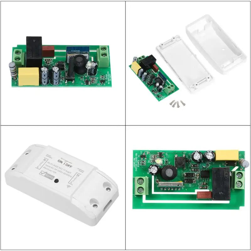 Módulo controlador de luz LED domótica con interruptor remoto inalámbrico Wifi para casa inteligente Alexa Google Home Smartlife Tuya APP 