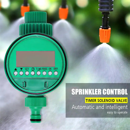 Smart Timer Ball Valve Automatic Electronic Garden Watering Timer Watering Control Device Horticultural Irrigation Accessories Leedoar