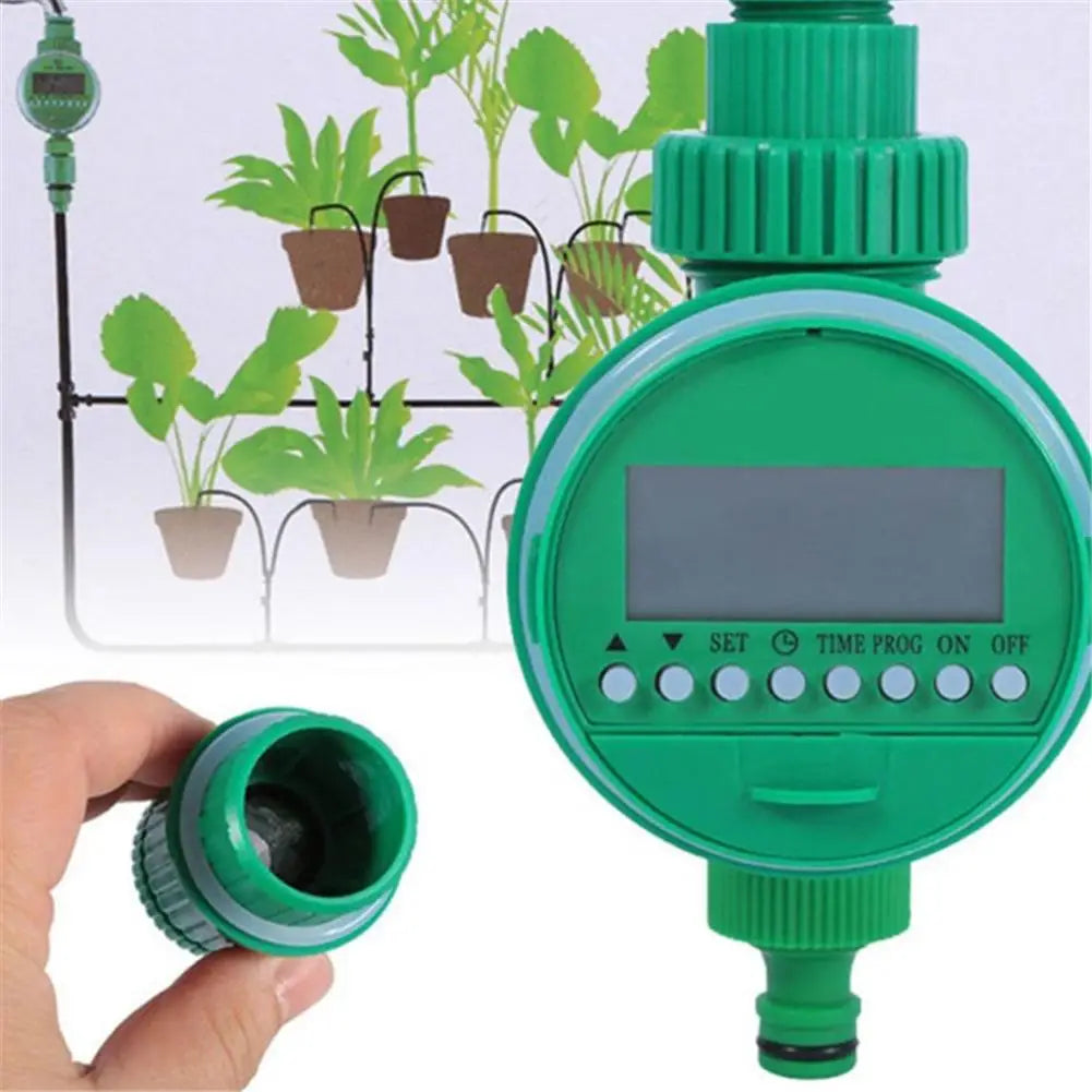 Smart Timer Ball Valve Automatic Electronic Garden Watering Timer Watering Control Device Horticultural Irrigation Accessories Leedoar