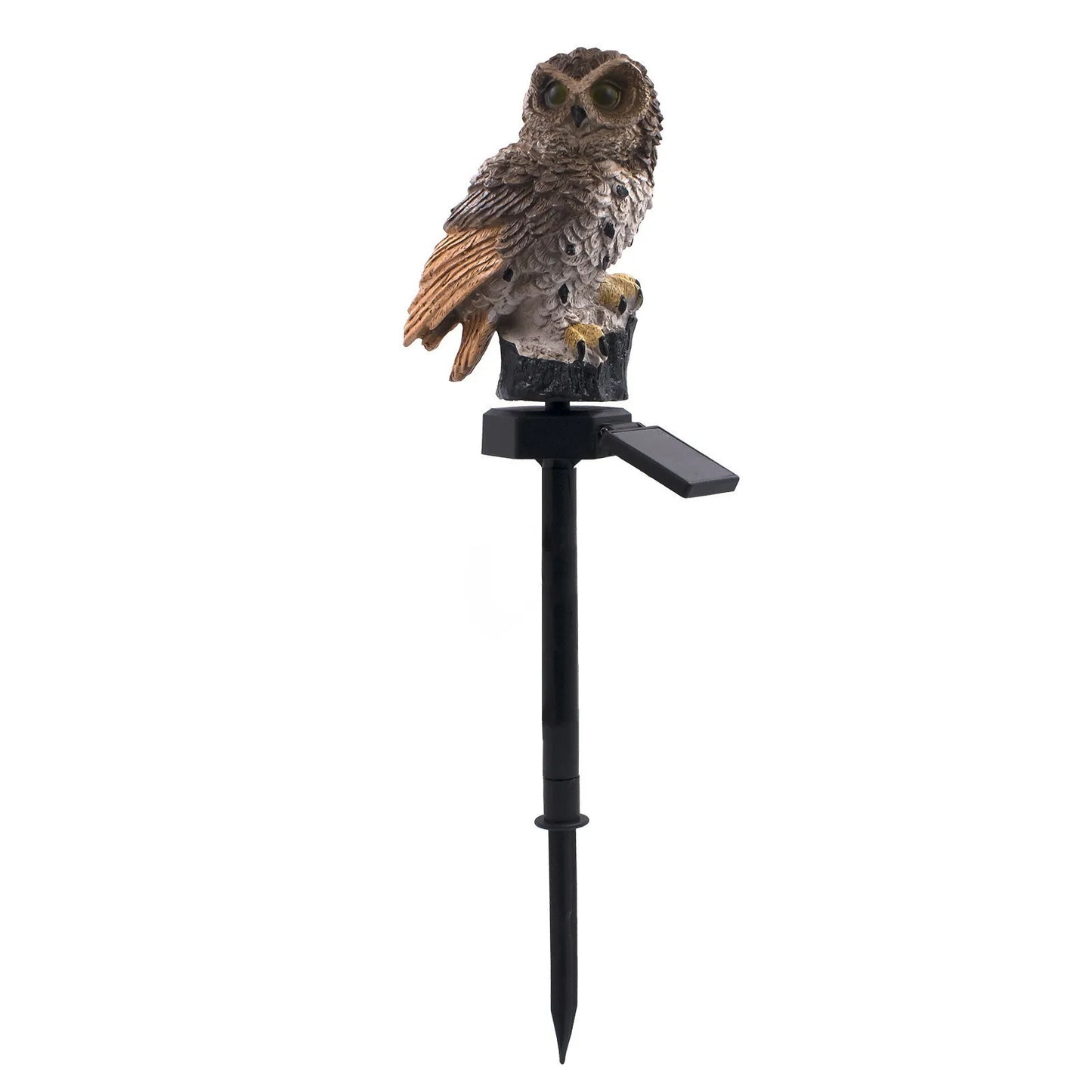 Solar Lamp Owl Animal Solar Garden Lights Solar Powered Solar Led Light Outdoor Garden Decoration Lamp Waterproof Solar Lights Leedoar