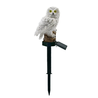 Solar Lamp Owl Animal Solar Garden Lights Solar Powered Solar Led Light Outdoor Garden Decoration Lamp Waterproof Solar Lights Leedoar