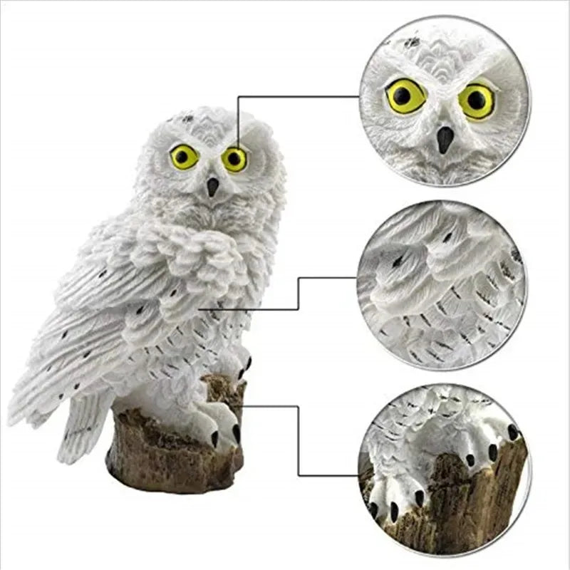 Solar Lamp Owl Animal Solar Garden Lights Solar Powered Solar Led Light Outdoor Garden Decoration Lamp Waterproof Solar Lights Leedoar