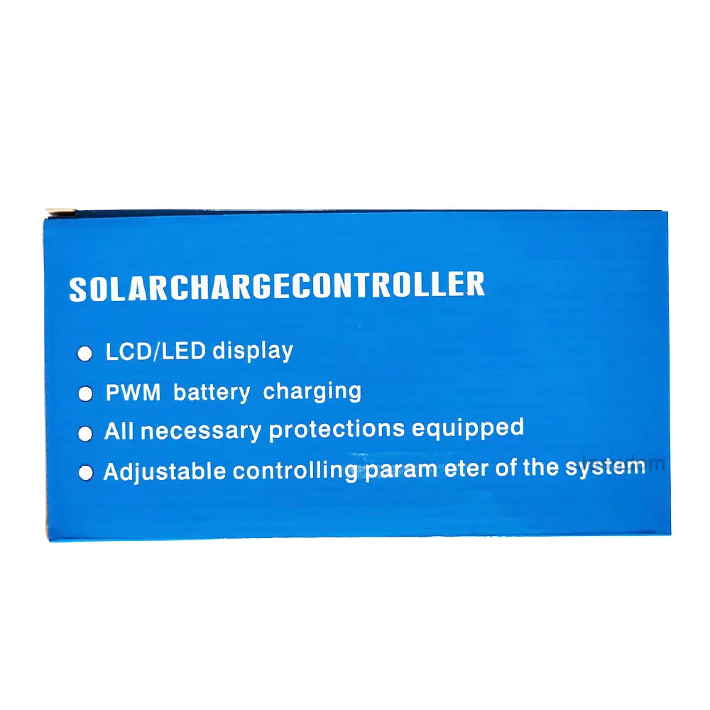 Solar Panel Controller 10A20A30A 12V24V Auto Battery Charge Regulator PWM Controller LCD Dual USB for PV Home Leedoar