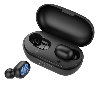 Auriculares inalámbricos deportivos Haylou Gt1 Pro con Bluetooth y tacto color negro