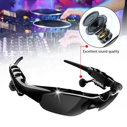 Sports Stereo Wireless Bluetooth Cycling Sunglasses 5.0 Headset Telephone Polarized Driving Sunglasses/mp3 Riding Eyes Glasses Leedoar