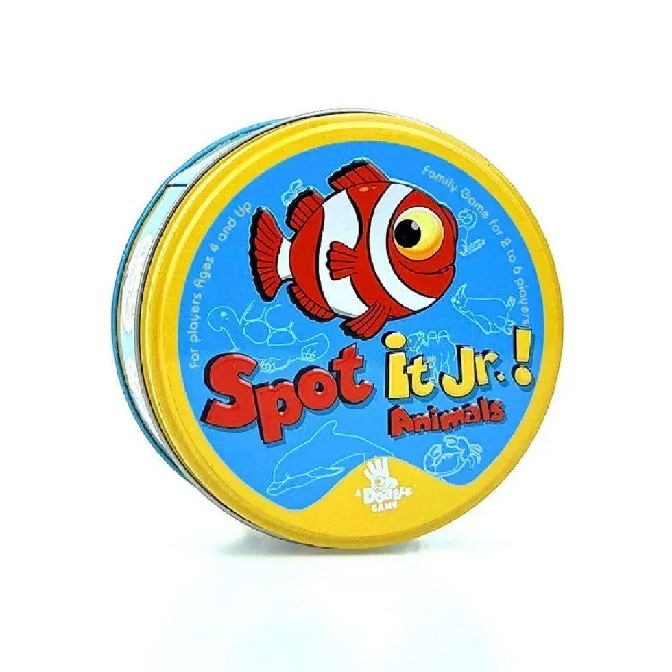 Spot it Years Of Wonder Dobble Card Game 30/55PCS HP Animals Board Game Players Party Game 2-8 player game HP Metal Box Card Leedoar