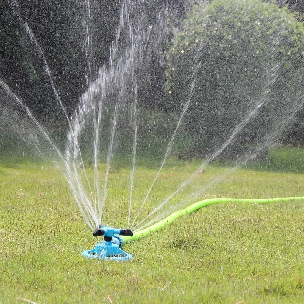 Sprinkler Nozzle 360 Degree Automatic Rotating Water Spray Garden Lawn Automatic Sprinkler Garden Watering Irrigation Supplies Leedoar