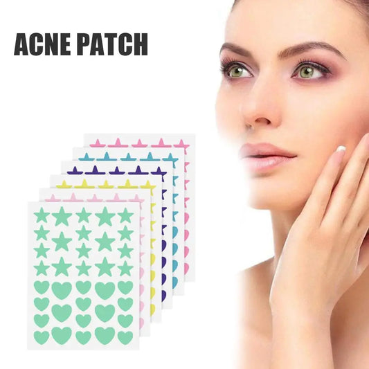 Star Acne Pimple Patches Colorful Breathable Acne Removal Absorb Secretions Anti Infection Y2k Originality Concealer Makeup Tool Leedoar