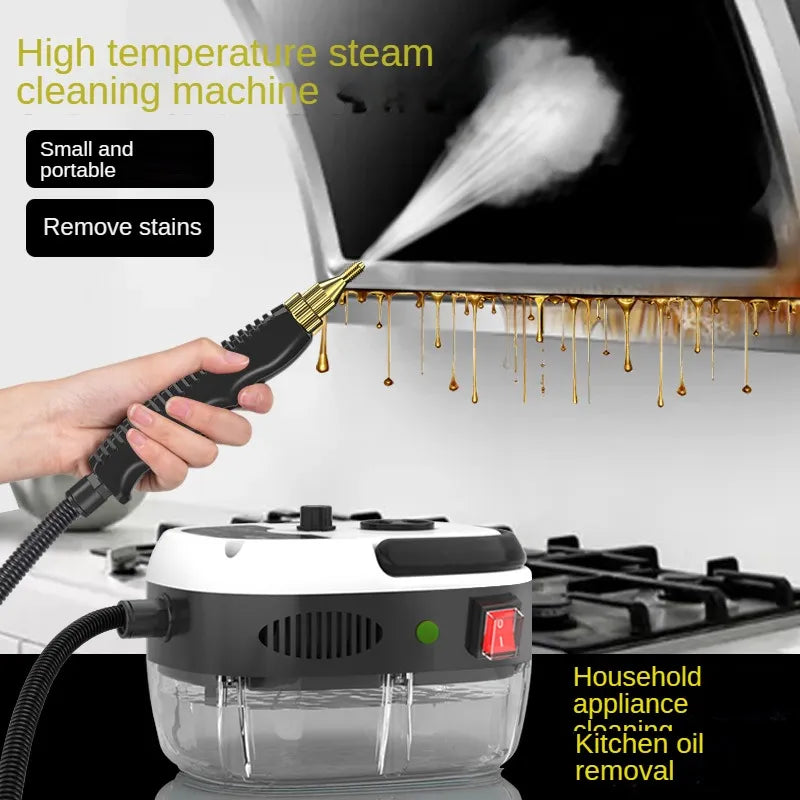 Limpiador a vapor Esterilización a alta temperatura Aire acondicionado Campana de cocina Limpiador a vapor para el hogar/coche Enchufe de EE. UU. de 110 V/Enchufe de la UE de 220 V 